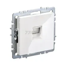 Розетка IEK BR-K10-1-K01 (белый)
