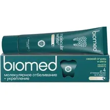 Зубная паста Biomed Healthy White Свежий огурец и мята (65г)