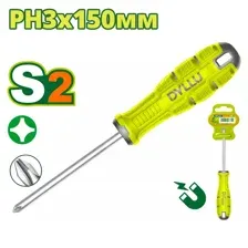 Отвертка крестовая PH3x150мм DYLLU DTSDB236