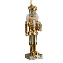 Елочная игрушка Erich Krause Decor. Щелкунчик в мундире золотой / 64507