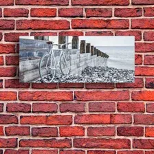 Картина на стекле Stamprint Велосипед у воды SD019 (50x125)