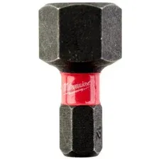 Бита HEX12х25мм ударная Milwaukee Shockwave (2 шт.)