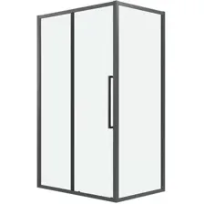 Душевой уголок Grossman Cosmo 100x80x195 120.K33.02.1080.42.00 (графит сатин/прозрачное стекло)