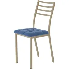 Стул AMC Comfort 4.10.12 (ткань, синий/капучино)