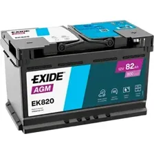 Автомобильный аккумулятор Exide AGM 800A R / EK820 (82 А/ч)