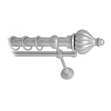 Карниз для штор Lm Decor Купол 145 2р витой 25/16мм (сатин, 1.8м)