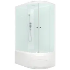 Кабина душевая Domani-Spa Delight Slim 128 high L DS01DS128LHWM00