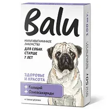 BALU Здоровье и красота Лакомство мультивитаминное для собак 100 таб