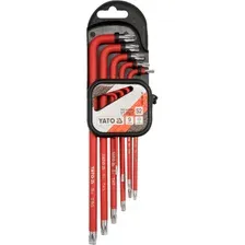 Набор ключей Torx Т10Н-Т50Н 9 предметов YATO 