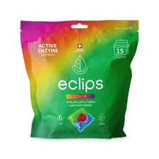 Капсулы для стирки ECLIPS Color, 15 шт