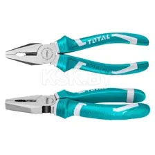 Плоскогубцы комбинированные 200мм TOTAL THT110806P
