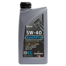Senfineco Масло моторное SynthPro 5W-40 API SN ACEA A3/B4 1л