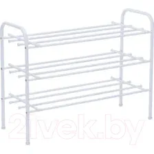 Полка для обуви Импэкс Leset Комо 3 (белый)