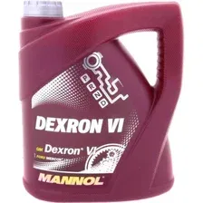 Трансмиссионное масло Mannol ATF Dexron VI 4л
