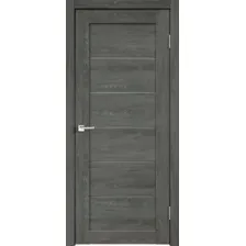 Дверь межкомнатная Velldoris Linea 1 60x200 (дуб шале графит/мателюкс)