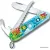 Мультитул Victorinox Animal Edition 0.2373.E1 (дельфин)