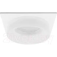 Точечный светильник Ambrella TN1314 SWH/FR (белый песок/белый матовый)
