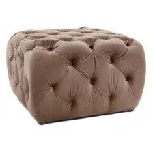Пуф SIGNAL SOPHIA Velvet Bluvel 40 темно-бежевый