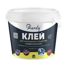Клей для напольных покрытий универсальный (4 кг) HARDY