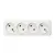 Розетка SmartBuy Юпитер SBE-03w-10-S4-N