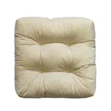 Подушка для сиденья 40x40 см молочный MATEX VELOURS 49-456