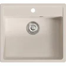 Кухонная мойка Mixline ML-GM15 551918 (белый)