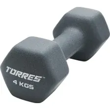 Гантель Torres PL522504 4 кг (серый)