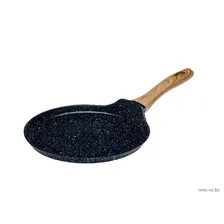 Сковорода блинная алюминиевая Black Granite (25 см)