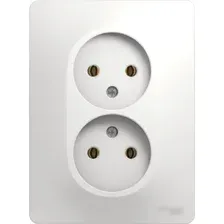 Розетка GLOSSA GSL000120 белая