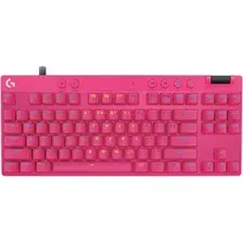 Клавиатура Logitech G Pro X TKL Rapid 920-013255 (розовый, нет кириллицы)