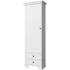 Шкаф распашной Anrex Tiffany 1D2S (белый)