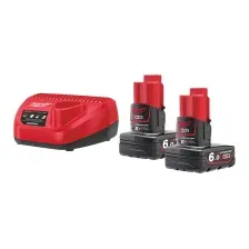 Набор аккумуляторов для электроинструмента Milwaukee M12 NRG-602 / 4933451903