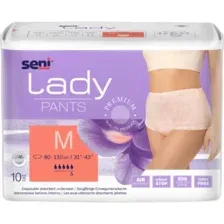 Подгузники-трусы для женщин Seni Lady Pants, medium, 10 шт