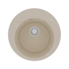 Мойка кухонная из кварцгранита бежевый Lemark SULA 500