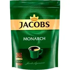 Кофе Jacobs Monarch растворимый 500 г (пакет)