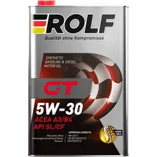 Моторное масло ROLF GT 5W-30 ACEA A3/B4 1 л