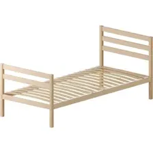 Кровать Домаклево Акация 80x200+С3+С1 (натуральный)