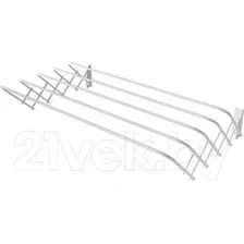 Сушилка для белья Лиана настенная раздвижная 1.2 м