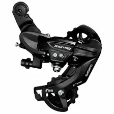 Переключатель задний Shimano Tourney RD-TY300 на болт 6/7 скоростей
