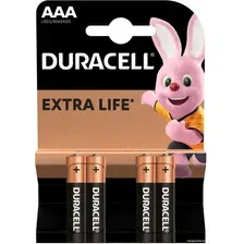 Батарейка DURACELL AAA LR03/MN2400 4 шт. LR03-4BL
