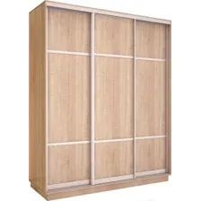 Шкаф-купе Евва 233 SS.03 АЭП ШК.3.01 (сонома/серебро)