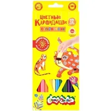 Набор цветных карандашей Каляка-Маляка КМКМ12 (12цв)