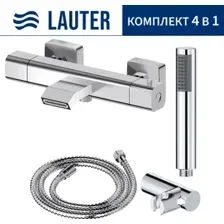 Смеситель Lauter Comfort 21YH40400 + 21СКFG80101C + 21S10048 + 21CKFS90120