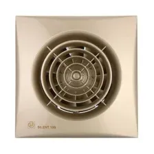 Вентилятор вытяжной накладной SOLER&ampPALAU Silent-100 CZ champagne (5210616900)