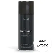Эмаль термостойкая ELCON аэрозоль белая 0.52л