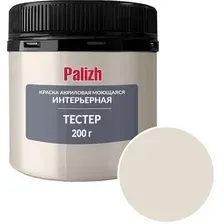 Краска Palizh Акриловая интерьерная моющаяся 0.2 кг (имбирь)
