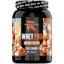 Протеин комплексный Reckful Whey PRO (соленая карамель, 900г)