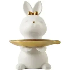 Статуэтка Merry Bear Home Decor Белый Кролик 30001508