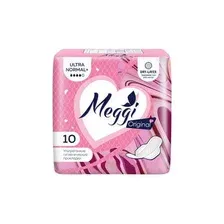 Прокладки гигиенические Meggi Ultra Normal+ (10шт)