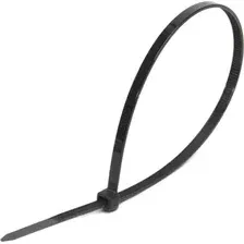 Стяжка для кабеля Fortisflex НСС EasyFix 5x300 / 84818 (100шт, черный)